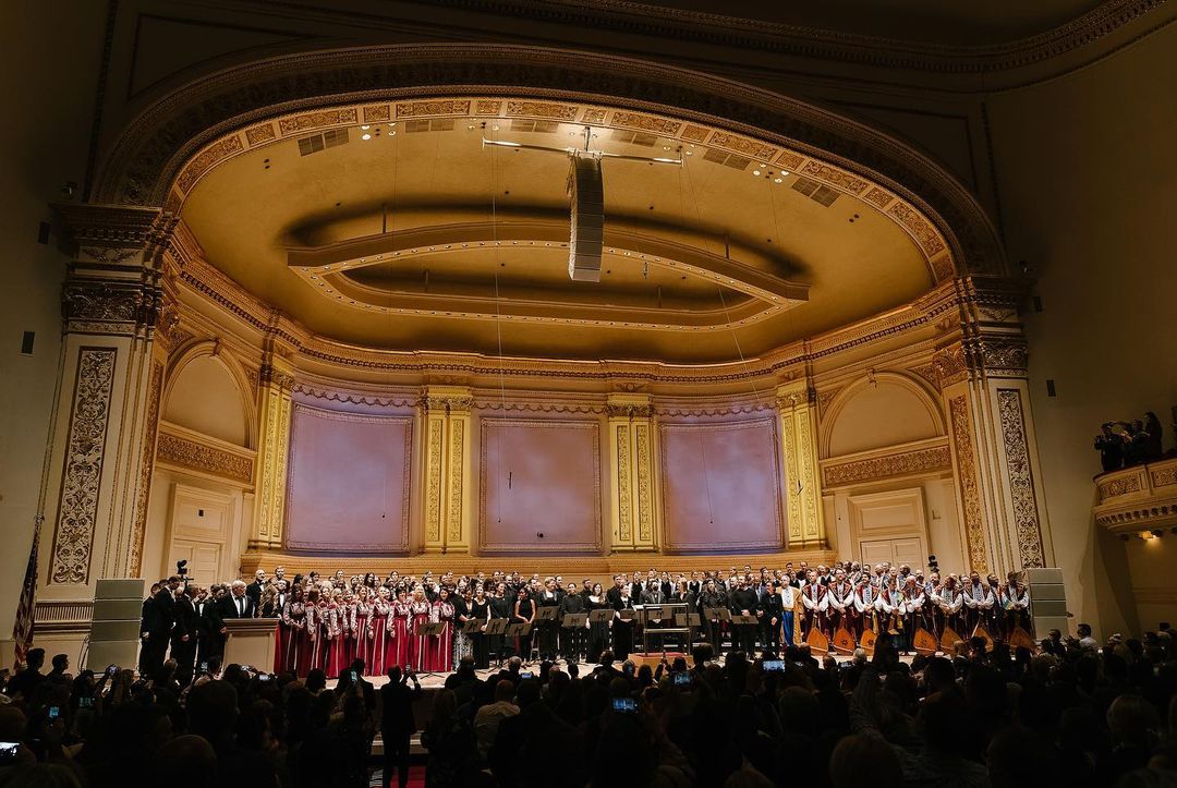 Як це було: у Нью-Йорку пройшов концерт до 100-річчя «Щедрика»
