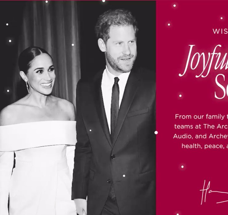 Меган Маркл та принц Гаррі випустили «безпаперову» різдвяну листівку