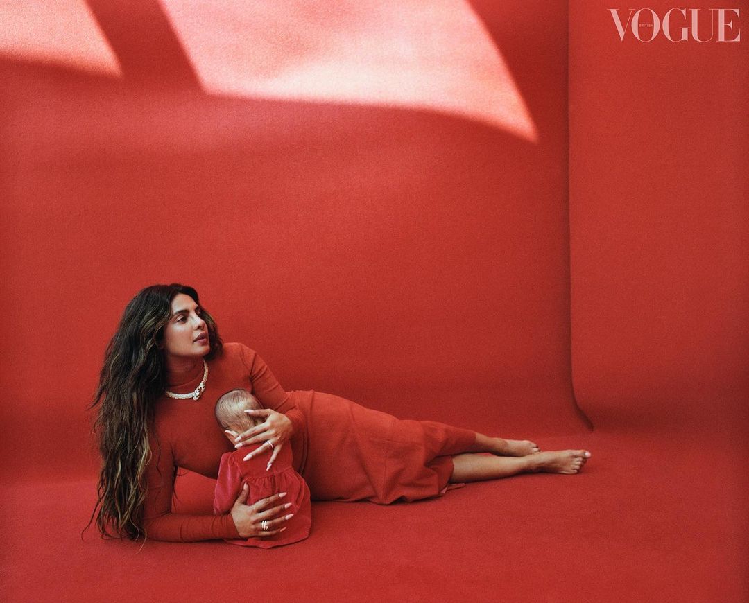 Пріянка Чопра з донькою знялася для британського Vogue