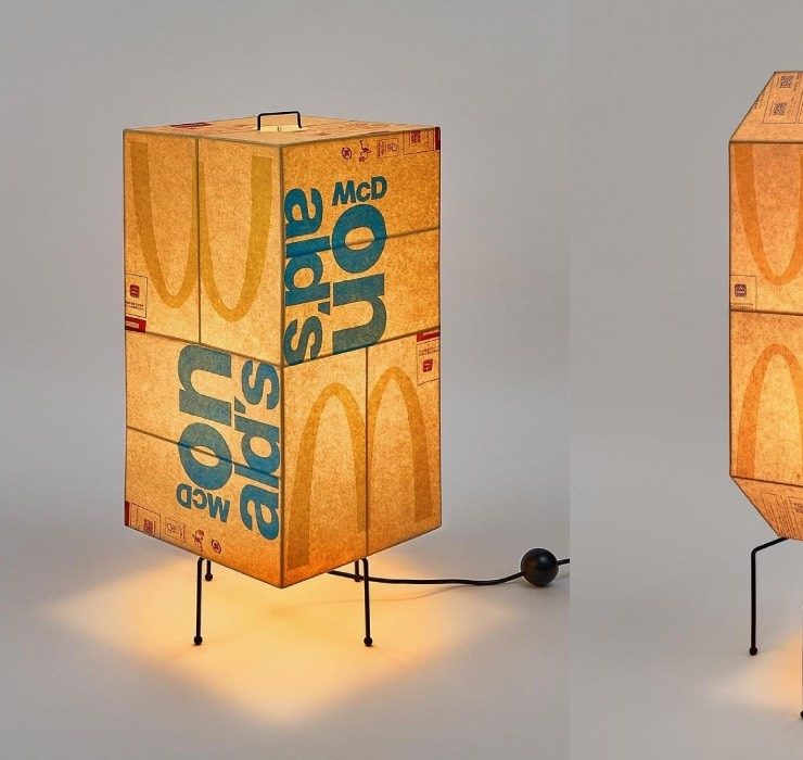 Корейский художник Гухан Ли создал лампы из пакетов McDonald’s