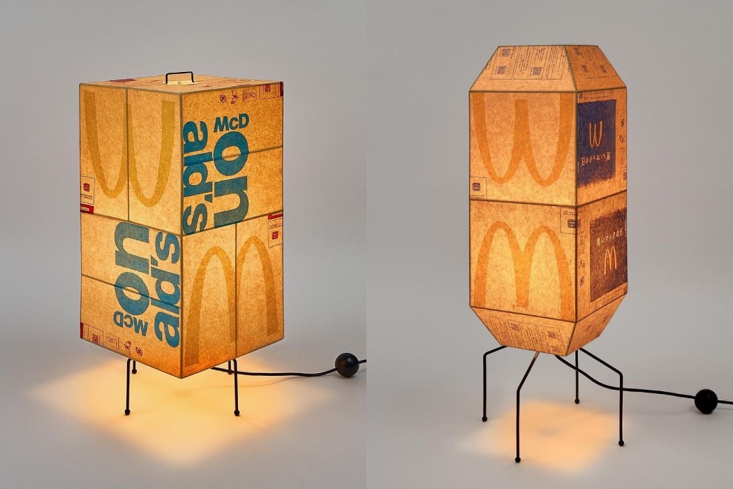 Корейський художник Гухан Лі створив лампи з пакетів McDonald&#8217;s