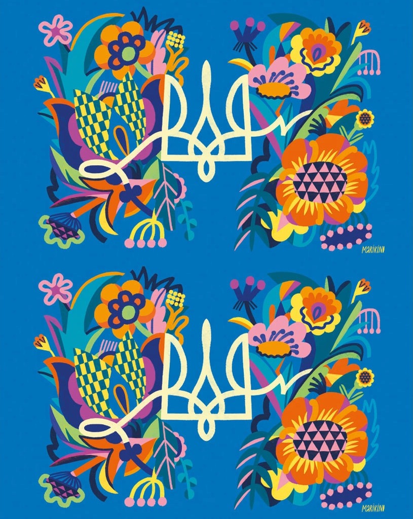 «Почта любви»: украинские иллюстраторы создали открытки для ВСУ