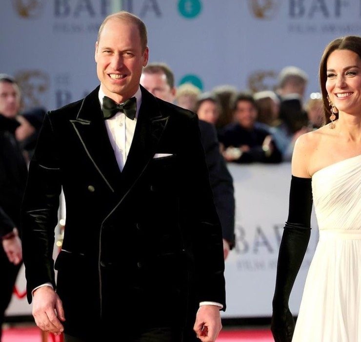 Кейт Міддлтон та принц Вільям відвідали кінопремію BAFTA