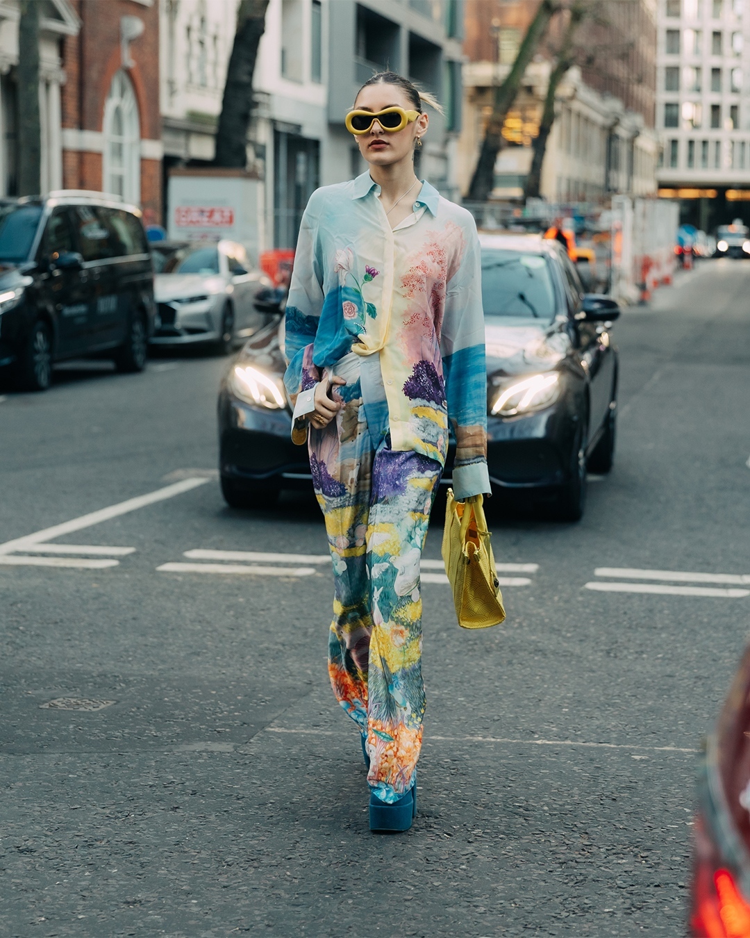 Главные streetstyle-образы Недели моды в Лондоне