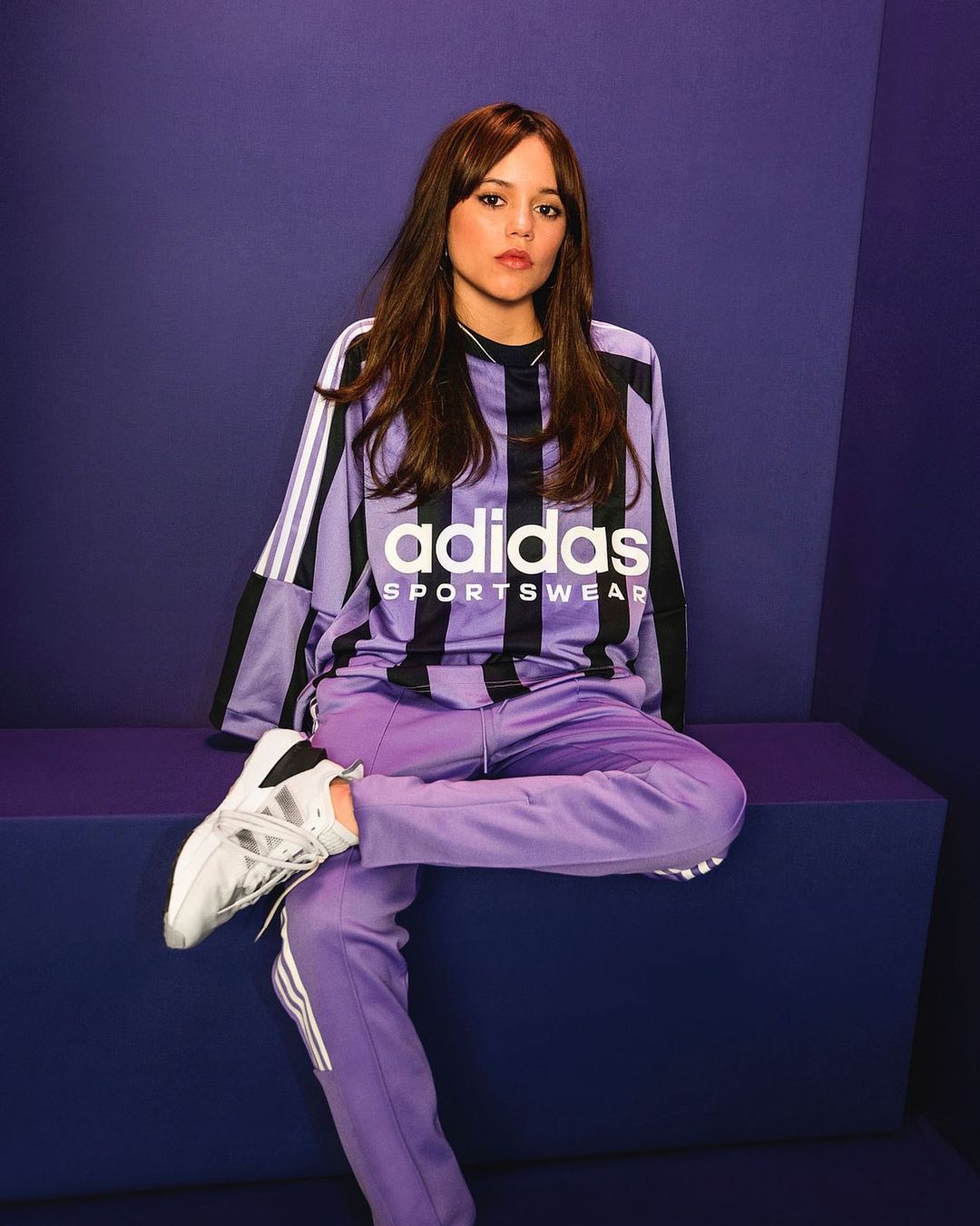 Дженна Ортега стала обличчям нової лінійки adidas