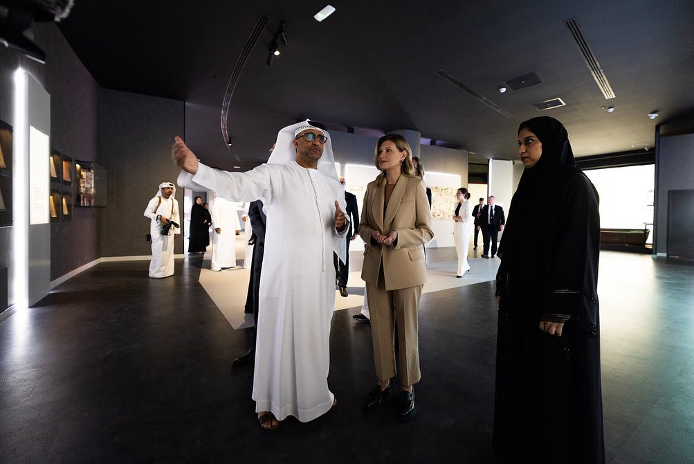 Олена Зеленська зустрілася з президентом ОАЕ: розглядаємо образ першої леді