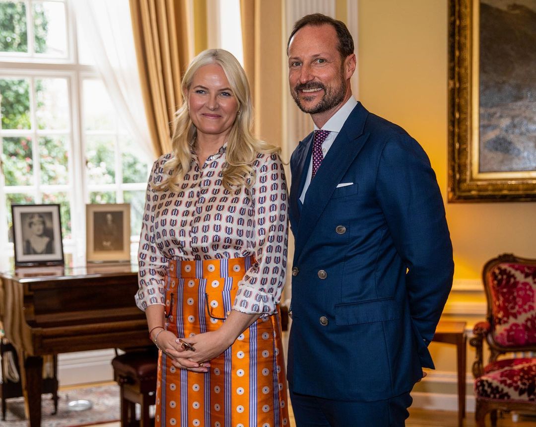 Кейт Миддлтон и принц Уильям встретились с принцем Норвегии и его супругой