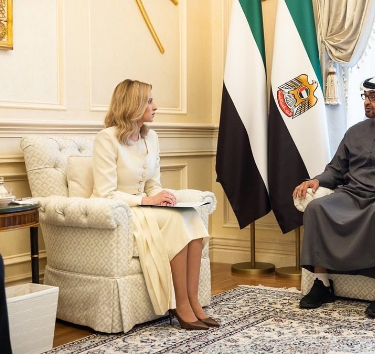 Елена Зеленская встретилась с президентом ОАЭ: рассматриваем образ первой леди