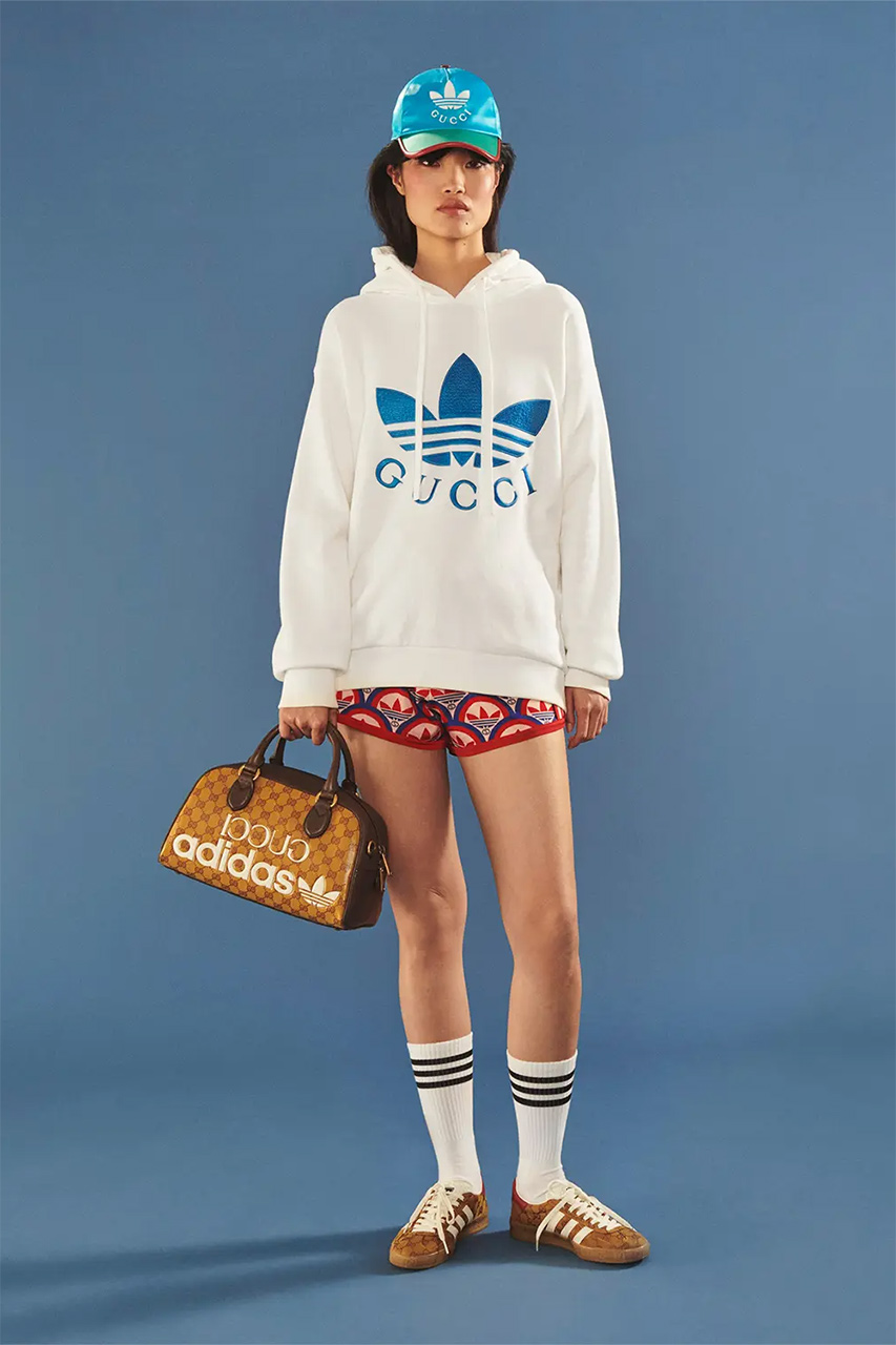 Adidas и Gucci представили совместную весеннюю коллекцию
