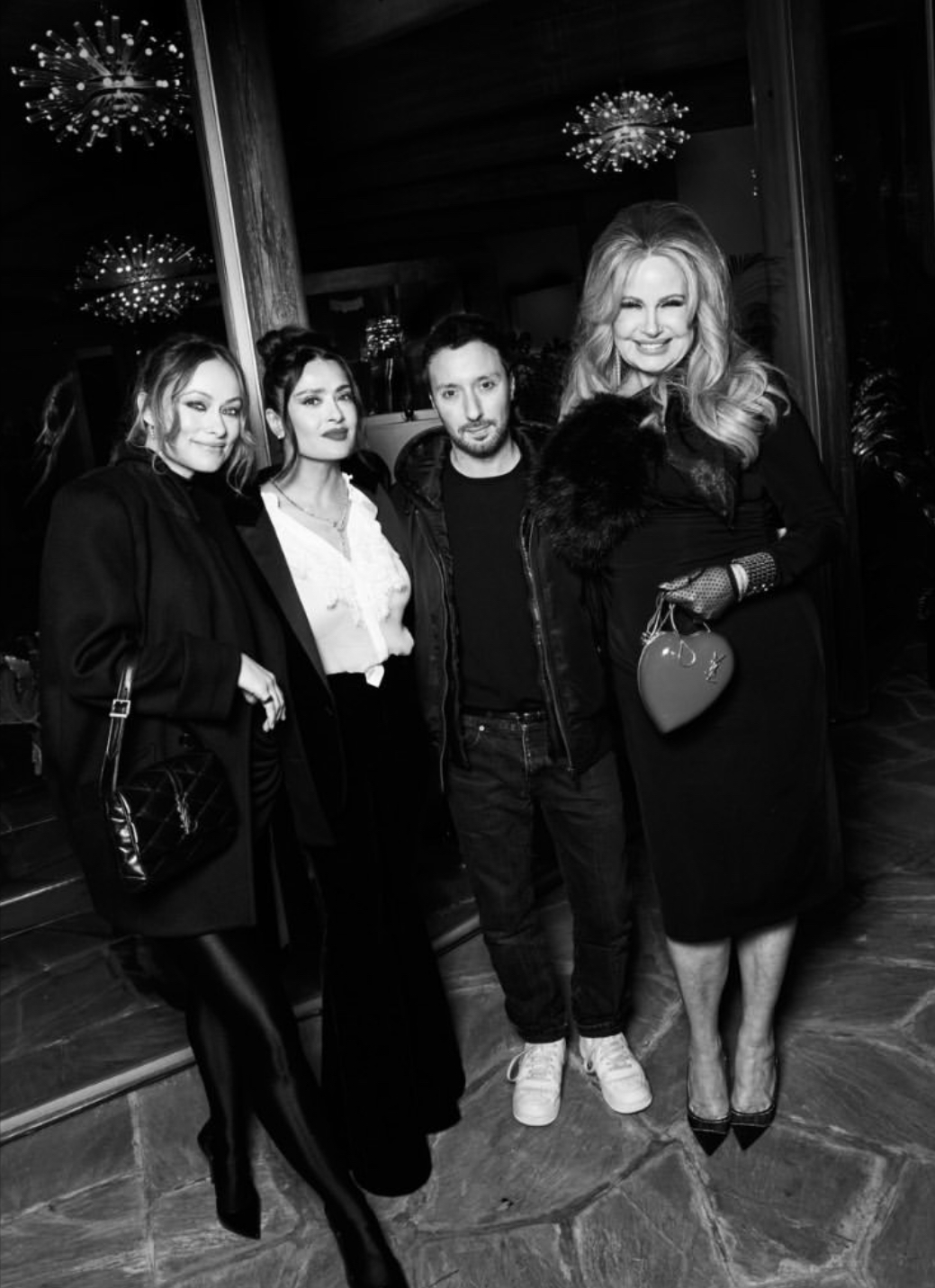 Зої Кравітц, Аня Рубік та інші на вечірці Saint Laurent, присвяченій «Оскару»
