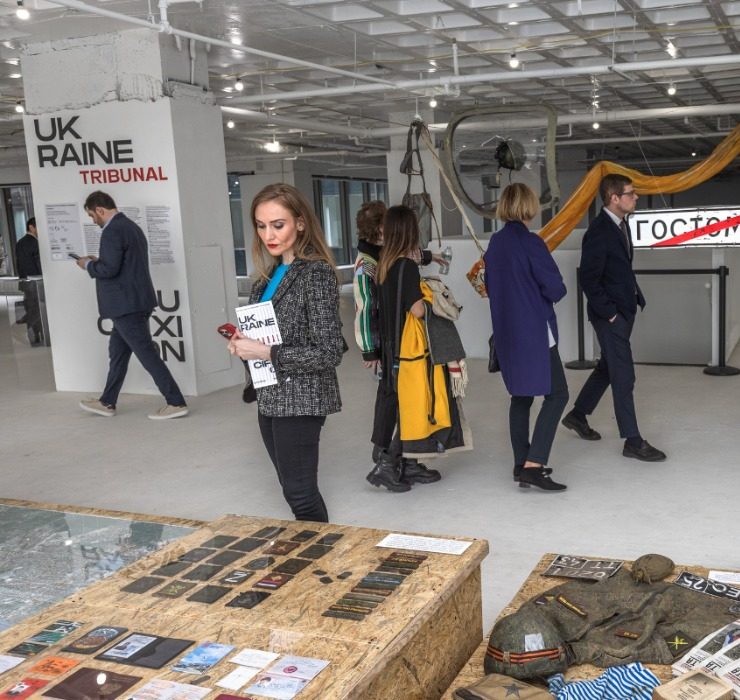 У Нью-Йорку відкрили виставку про злочини армії РФ в Україні