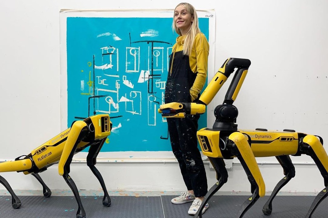 Робопсы Boston Dynamics напишут картины для арт-выставки в Мельбурне