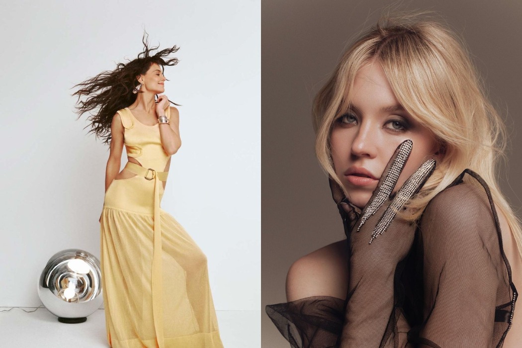 Носители: Кэти Холмс в Bevza, а Сидни Суини – в Frolov на страницах модного глянца