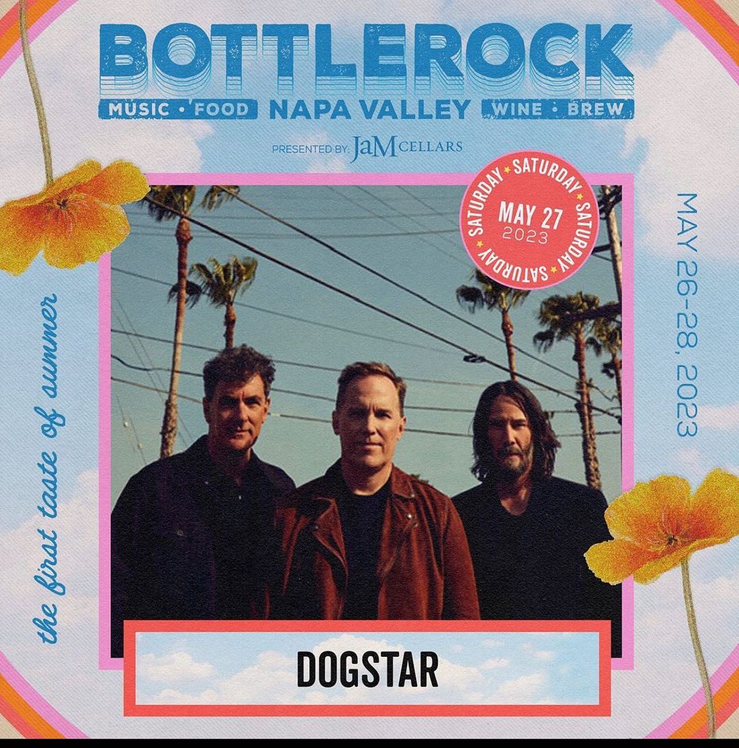 Рок-гурт Кіану Рівза Dogstar возз&#8217;єднається на фестивалі BottleRock