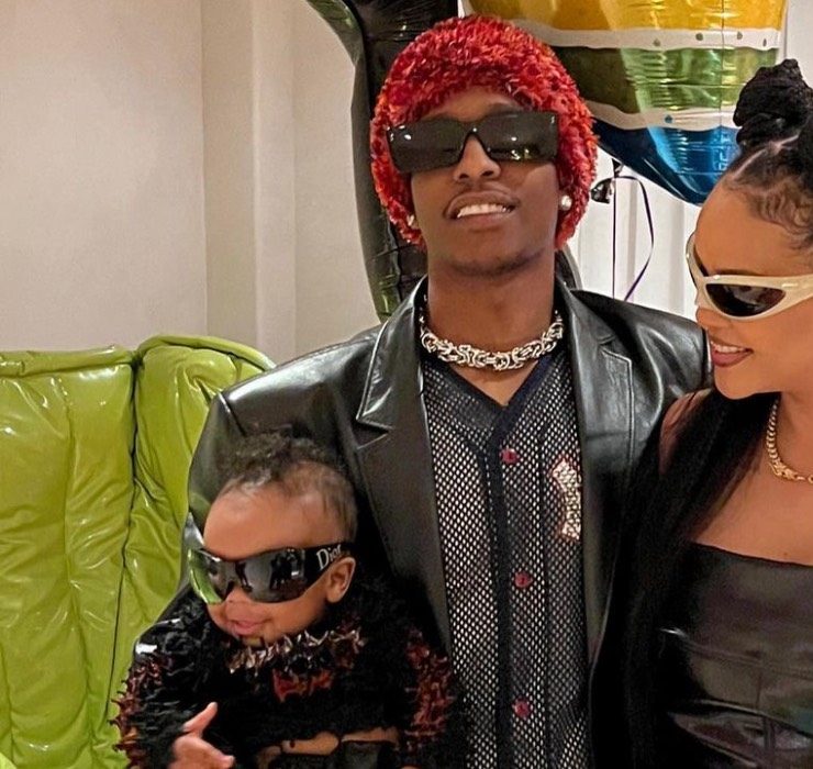 Рианна и A$AP Rocky отпраздновали первый день рождения сына