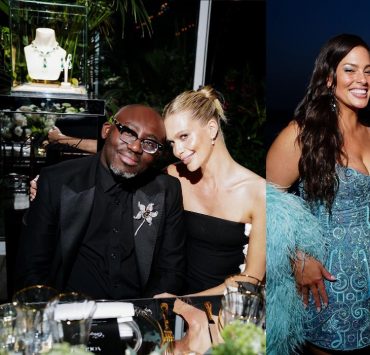 Эдвард Эннинфул, Ева Герцигова, Эшли Грэм и другие на вечеринке Vogue x Chopard в Каннах