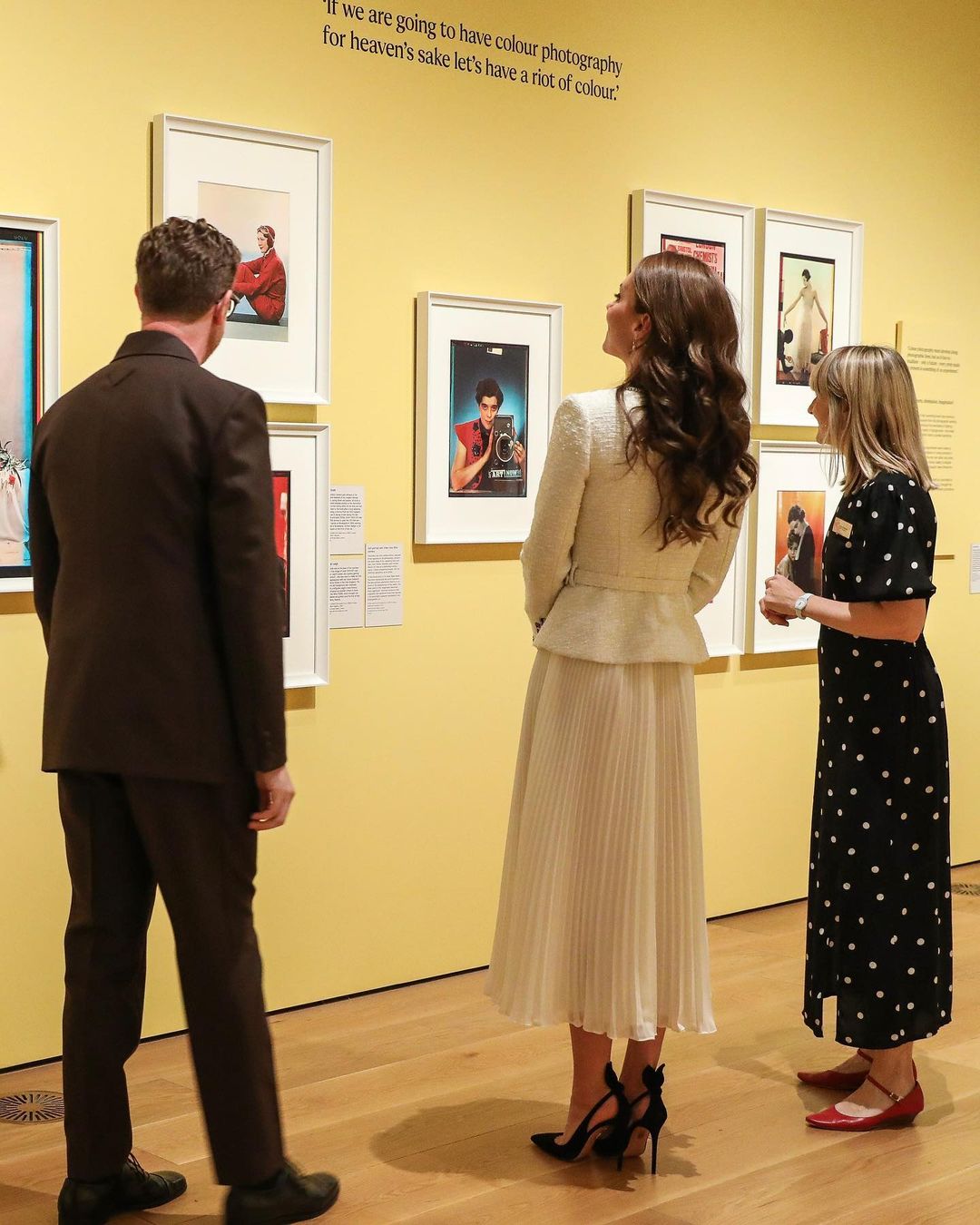 Сама элегантность: Кейт Миддлтон посетила открытие галереи