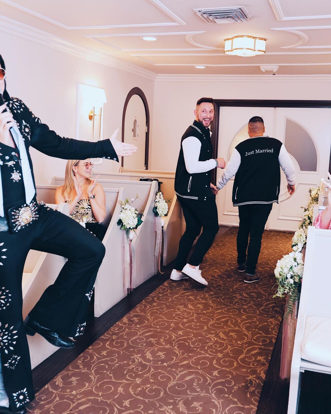 В сети появились первые фото свадьбы Андрея Хветкевича в Лас-Вегасе