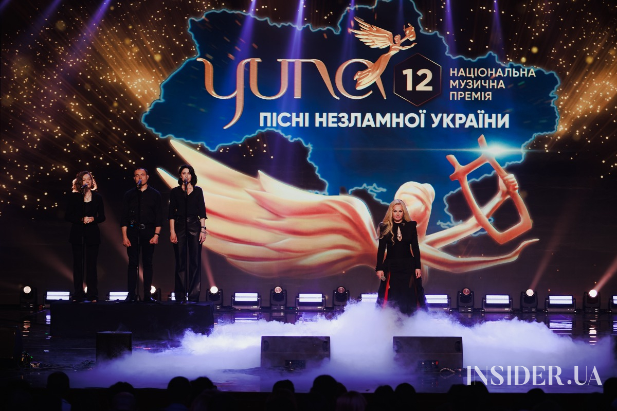 Як це було: у Жовтневому палаці нагородили переможців премії YUNA 2023