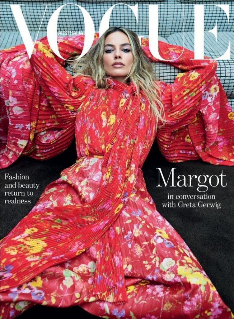 Ни капли розового: Марго Робби на страницах Vogue призналась, что мечтает быть режиссером