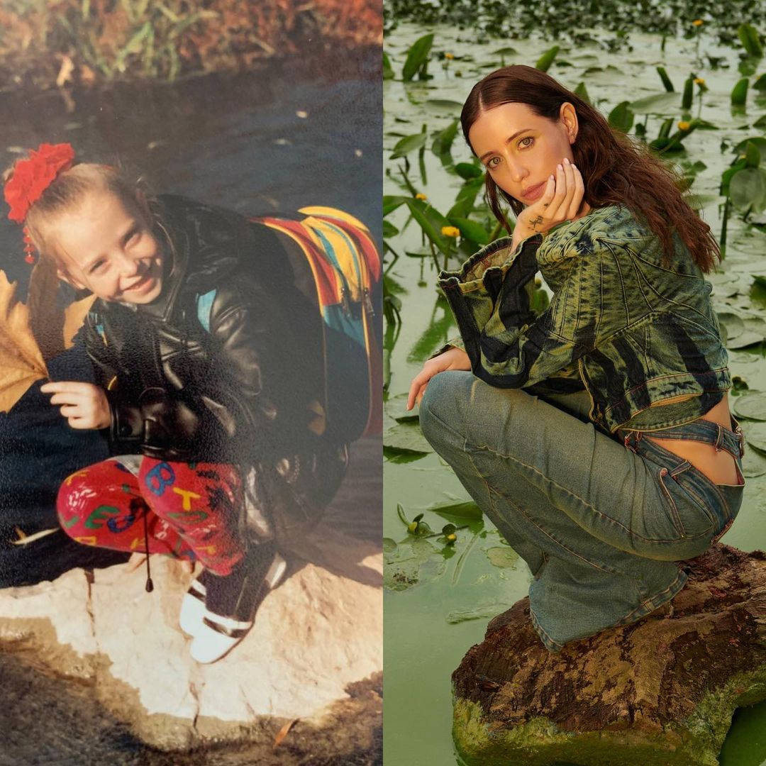 Надя Дорофєєва показала дитячі світлини і пожартувала про свій стиль