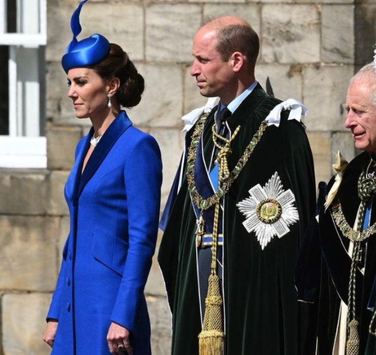 Total blue: Кейт Міддлтон на коронації Карла III у Шотландії
