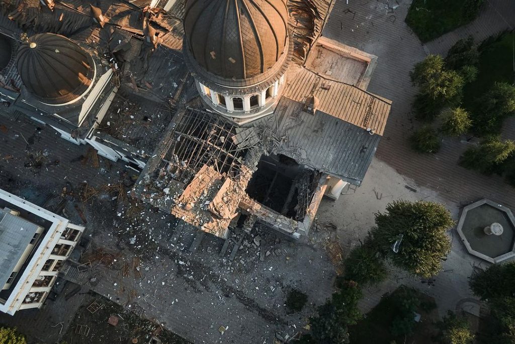 29 пам’яток культурної спадщини пошкоджено в Одесі внаслідок обстрілу