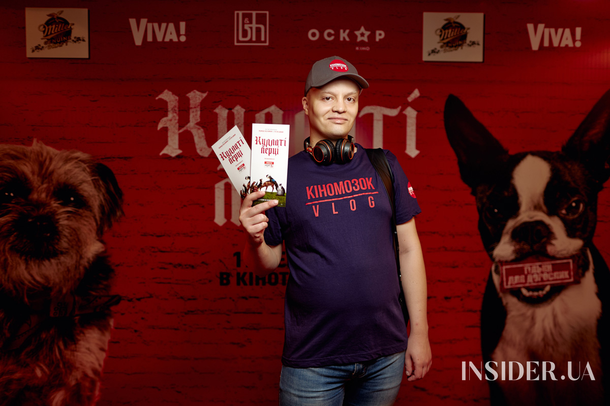 Тарас Цимбалюк і Світлана Готочкіна на прем’єрі комедії «Кудлаті перці»