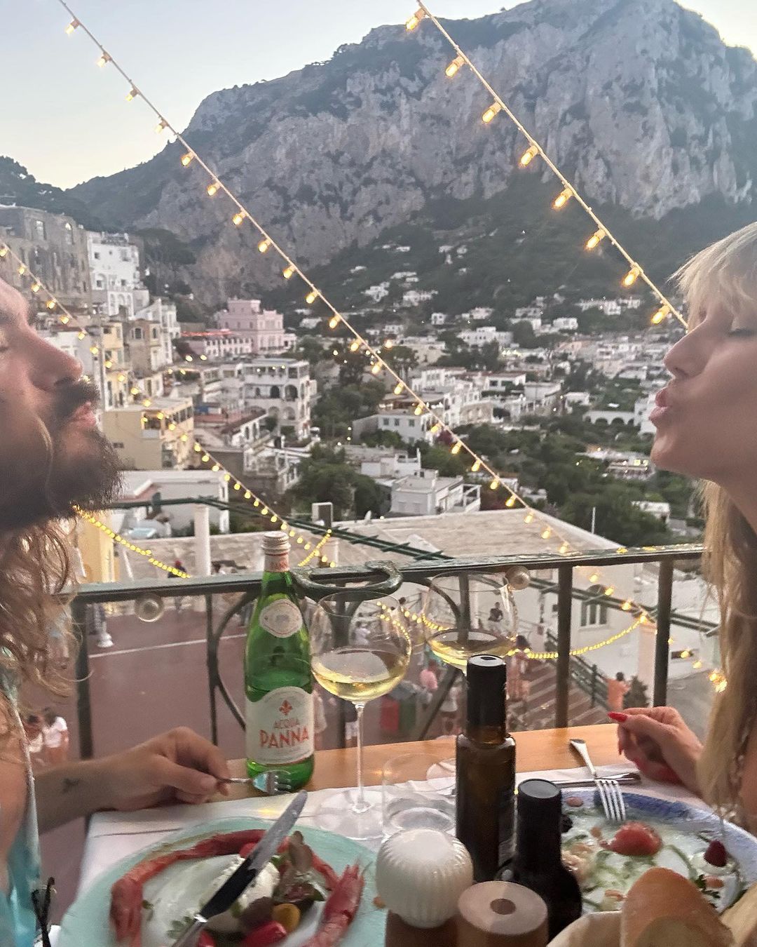 Закохані і щасливі: Гайді Клум і Том Каулітц на відпочинку в Італії