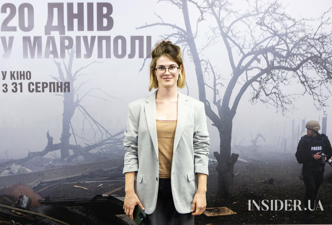 В Киеве прошла премьера фильма Мстислава Чернова «20 дней в Мариуполе»
