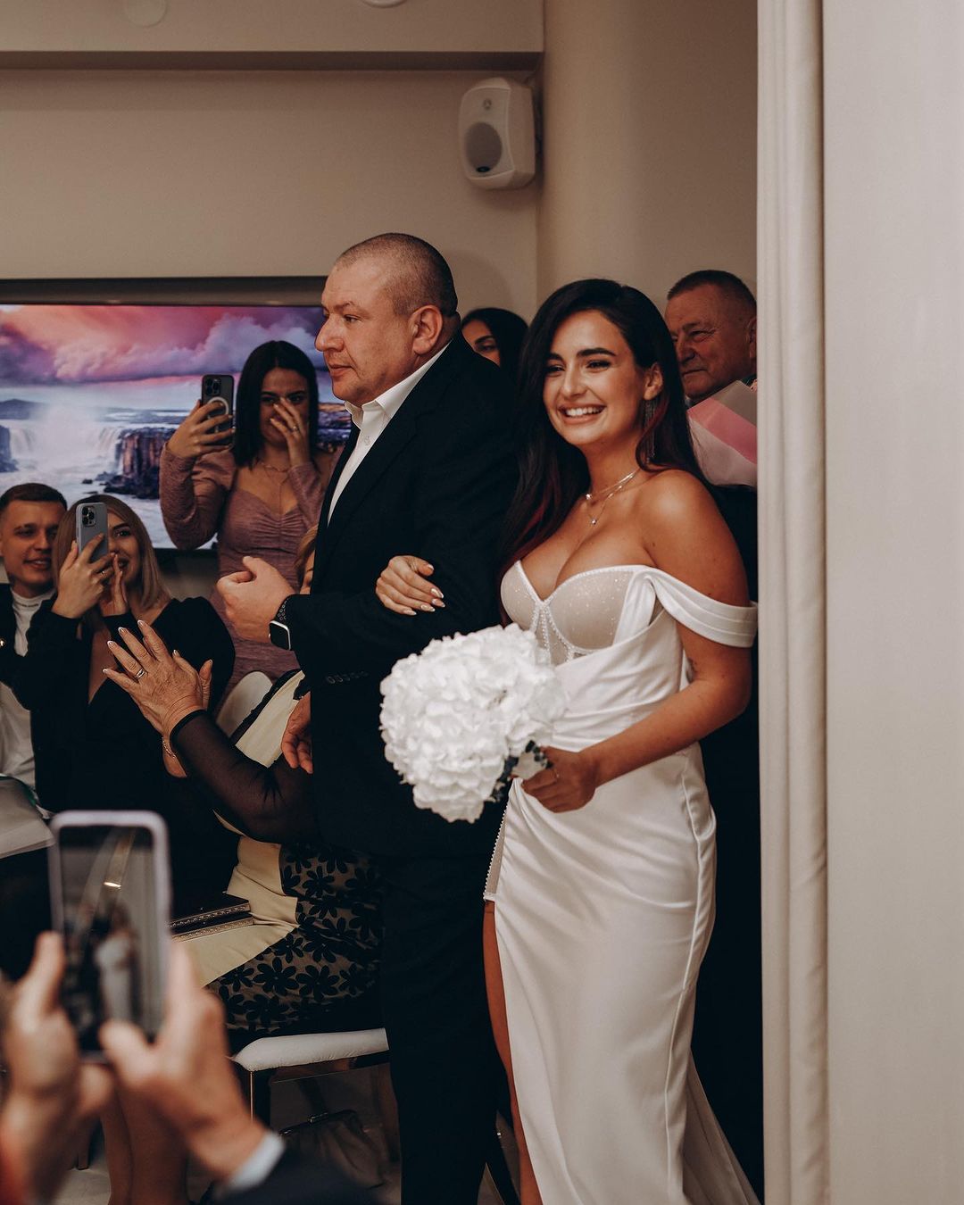 Анна Трінчер і Олександр Волошин відзначили першу річницю весілля
