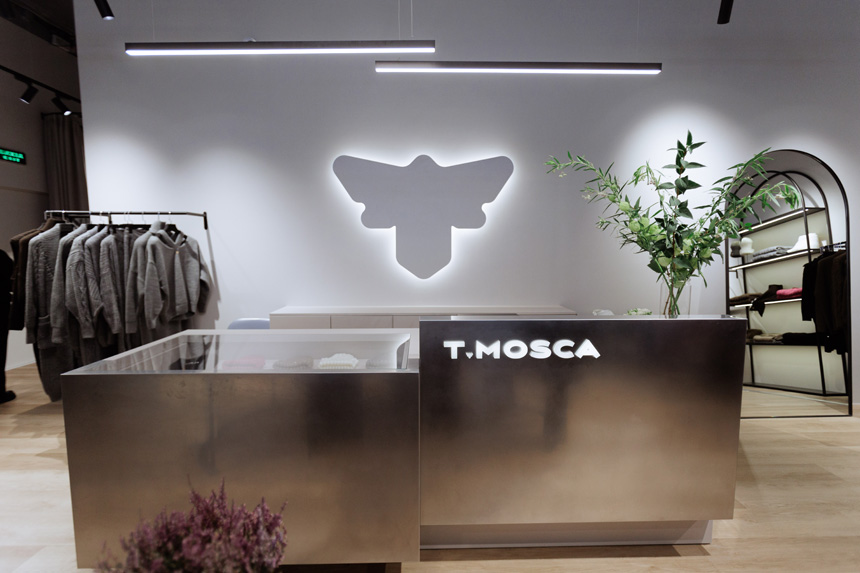 Бренд T.Mosca відкрив свій перший флагманський магазин у Києві