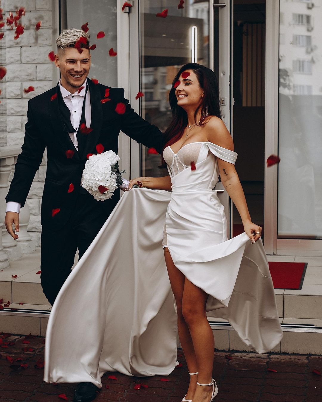 Анна Тринчер и Александр Волошин отметили первую годовщину свадьбы