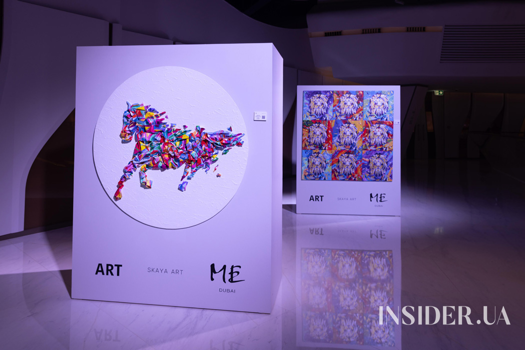Яна Руснак открыла выставку в стенах последнего архитектурного творения Захи Хадид в Дубае