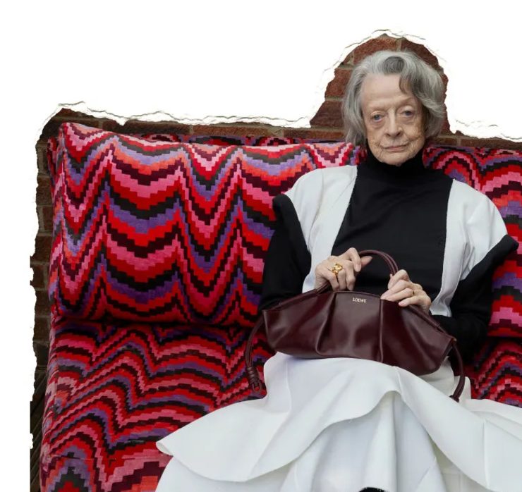 88-річна Меггі Сміт стала зіркою модного кампейну Loewe