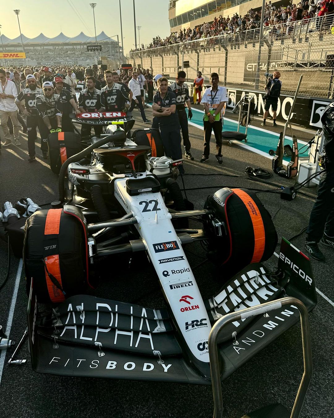 Как Джейсон Стэтхем и Роузи Хантингтон-Уайтли болели на «Формуле-1» в Абу-Даби