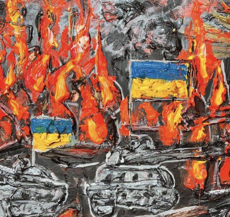 Картини української художниці зібрали понад 25 тисяч доларів за два дні
