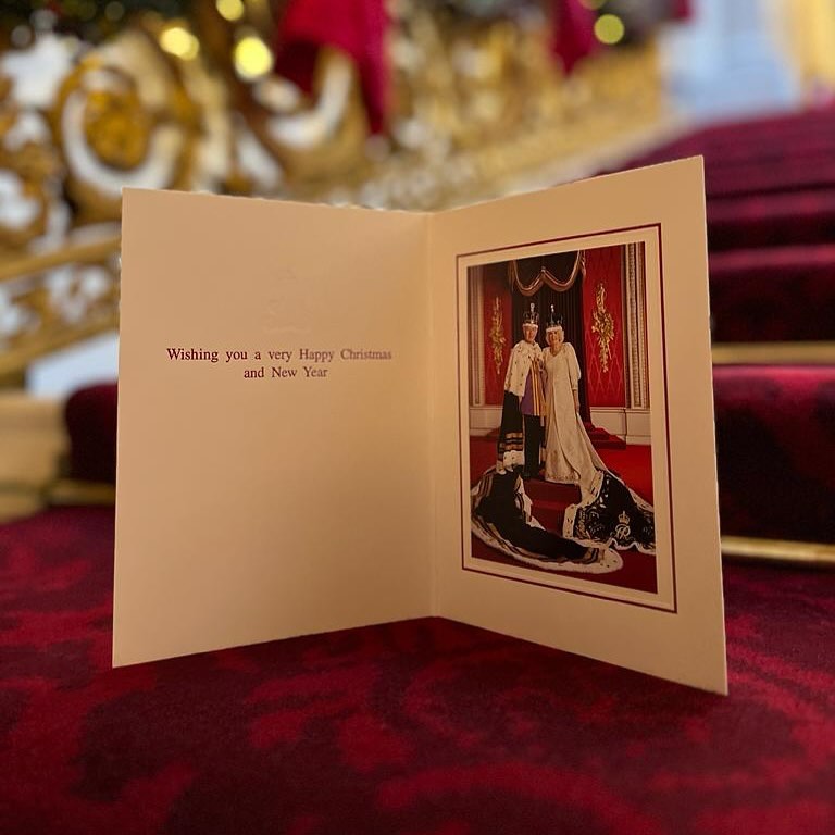Принц Уильям и Кейт Миддлтон показали свою рождественскую открытку