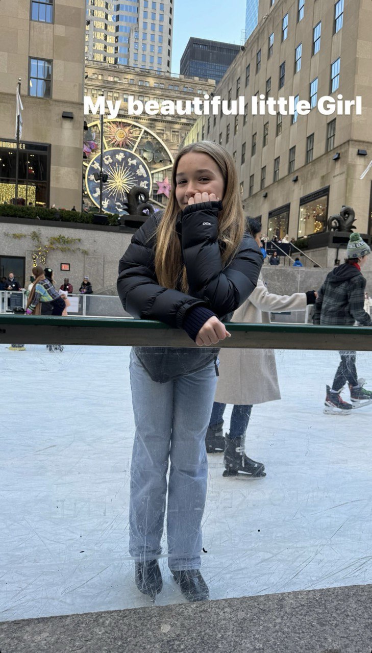 Незабываемые впечатления: Дэвид Бекхэм отдыхает с дочерью в Нью-Йорке