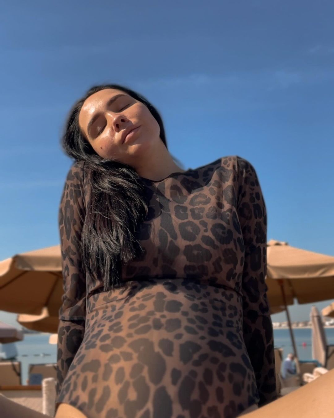 Беременная Наталья Татаринцева показала свой отдых в Дубае