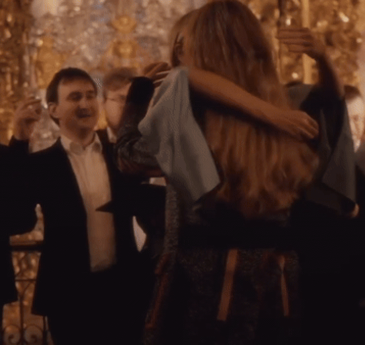 Неклева устроил для Кати Сильченко вечеринку-сюрприз в Софийском соборе
