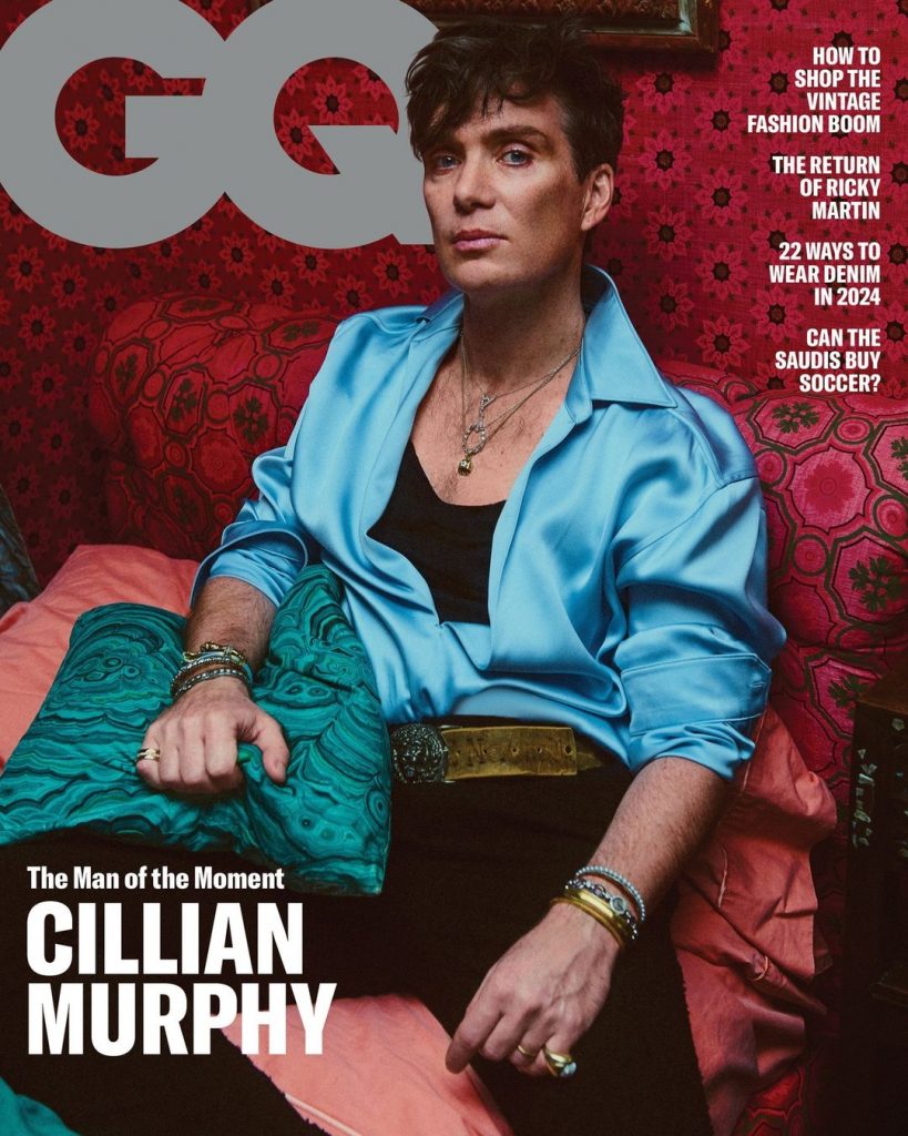 Кілліан Мерфі — зірка cover story британського GQ