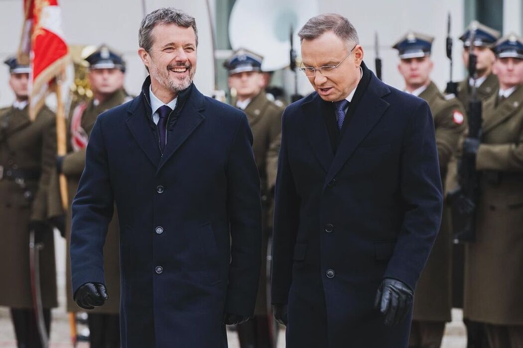 Новый король Дании совершил первый зарубежный визит – в Польшу