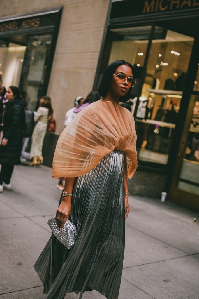 Streetstyle: что носят гости Недели моды в Нью-Йорке