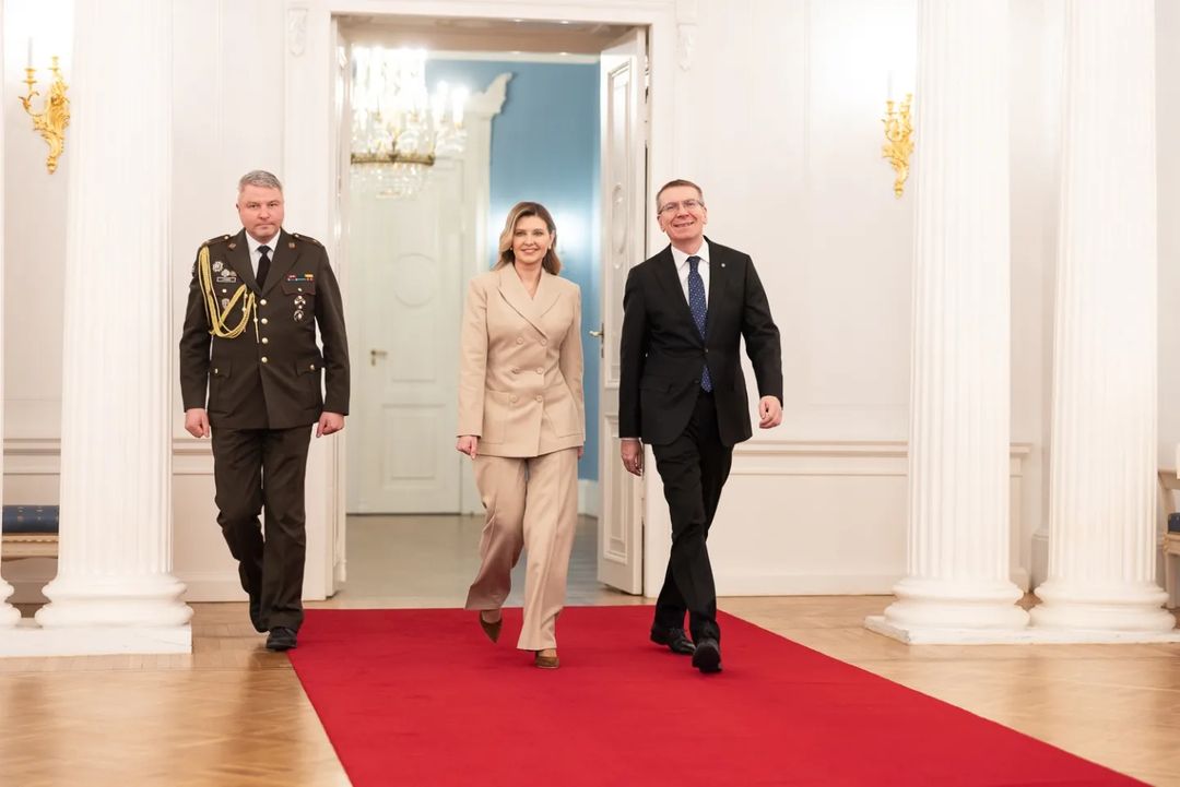 Олена Зеленська відвідала Латвію: розглядаємо образ першої леді