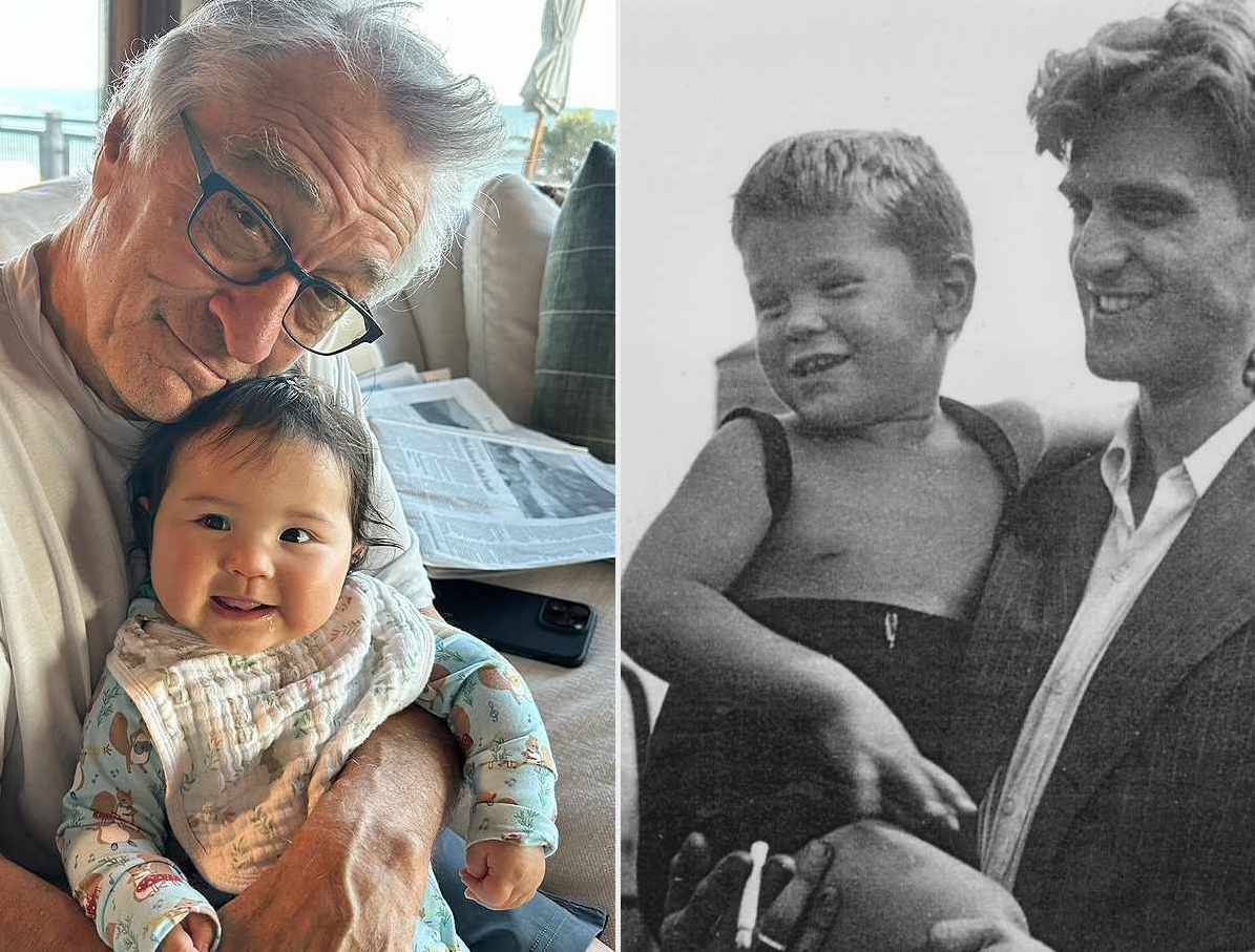 80-річний Роберт Де Ніро показав фото 10-місячної доньки