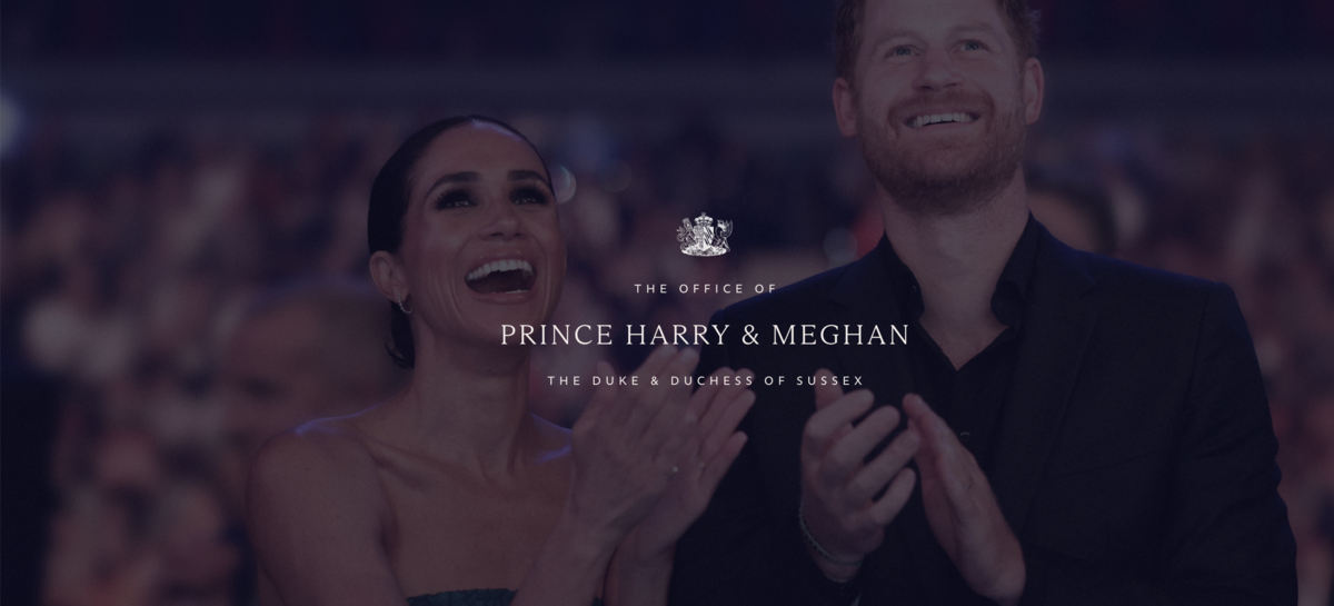 Принц Гаррі та Меган Маркл наразилися на критику через свій новий сайт