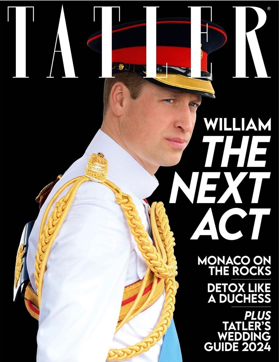 Принц Уильям украсил обложку британского Tatler