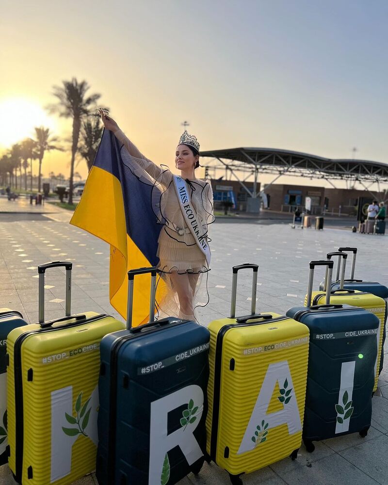 Ангеліна Усанова вирушила до Єгипту, щоб представити Україну на Miss Eco International 2024