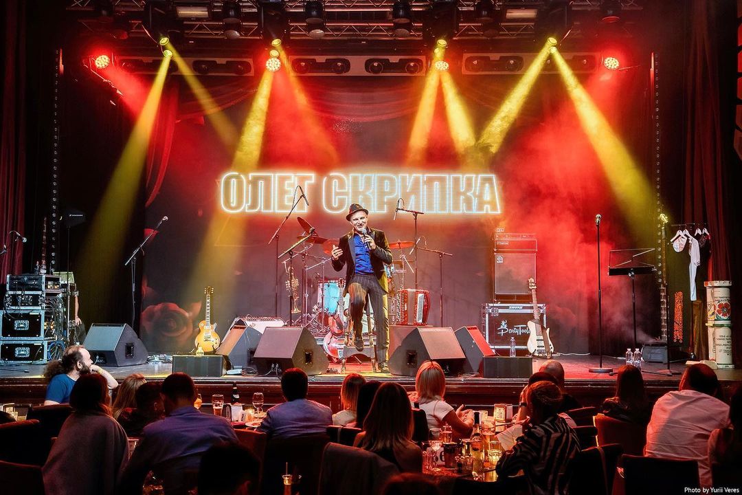 Олег Скрипка даст большой концерт в честь своего 60-летия